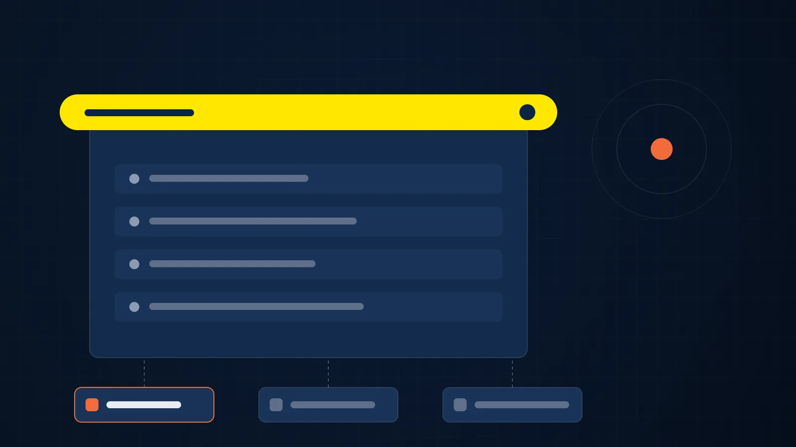 AI Max rappresentato come livello di ottimizzazione sopra una campagna Search, con le sue tre funzionalità principali