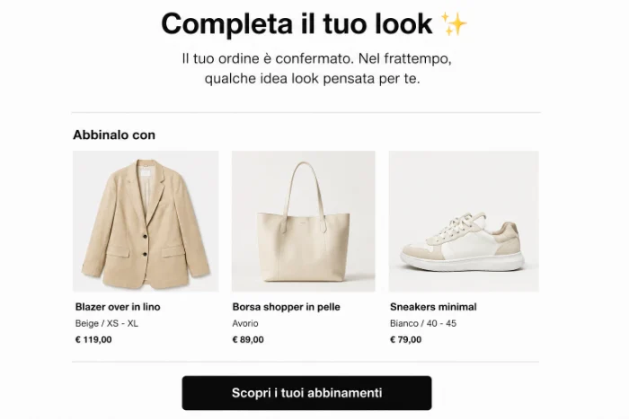 Vesté Milano: post-acquisto