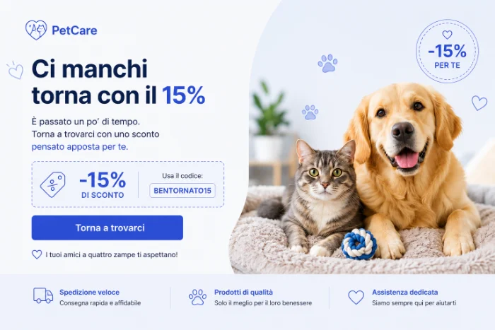 PetCare: riattivazione